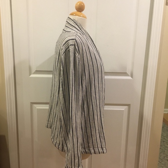 Sanctuary Striped Linen Jacket - Picture 2 of 6